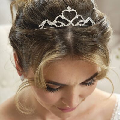 Diadem with crystals - D 38