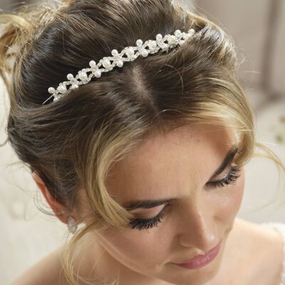 Diadem with crystals - D 22