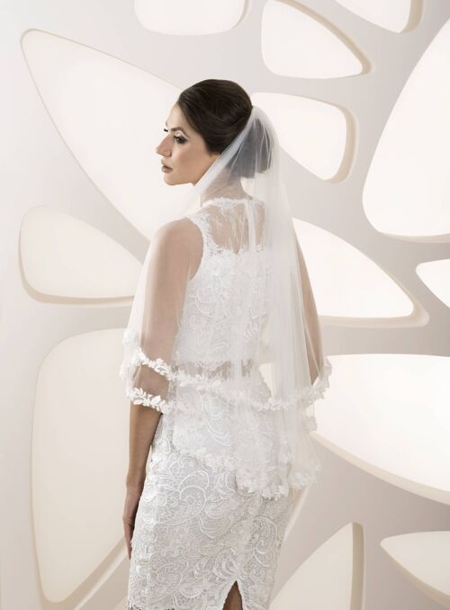 Handmade bridal veil - VK 50