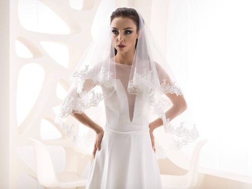 Handmade bridal veil - VK 28