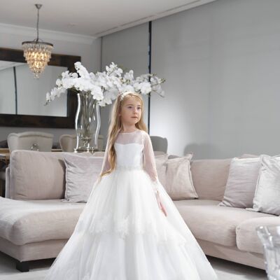 NEW! Beautiful dress for girls, communion dress, flower girl - KF 14