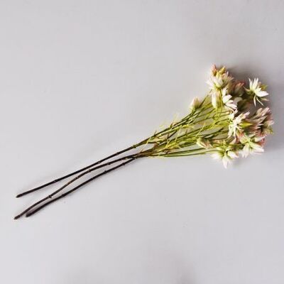 Artificial pink clematis branch 66 cm - Floral arrangement