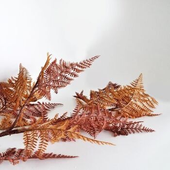 Branche de fougère brun artificielle 96 cm  - Composition florale 5