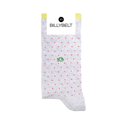 Chaussettes en coton peigné Square - Pop