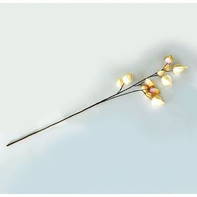 Rama artificial de Physalis crema 99 cm - Arreglo floral