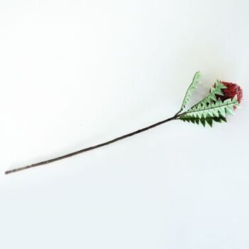 Branche de prothea rose artificielle 68 cm  - Composition florale 4