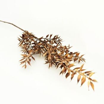 Branche de ruscus gris artificielle 94 cm  - Composition florale 3