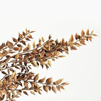 Branche de ruscus gris artificielle 94 cm  - Composition florale 4
