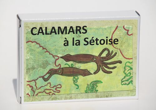 CONSERVE DE POISSON COLLECTOR - TAPAS Calamars à la Sétoise 1/6 115g