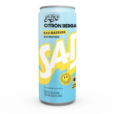 Mineralwasser mit Zitronen- und Bergamottengeschmack – prickelnd – 330 ml
