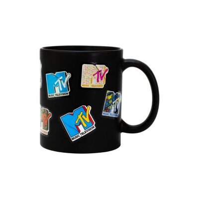 Taza de café de cerámica MTV.