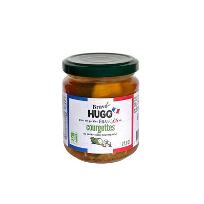 ORGANIC & FRENCH ZUCCHINI PICKLES 22.8CL
