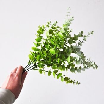 Eucalyptus vert clair artificiel 46 cm 4
