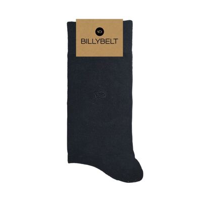 Calcetines de bambú lisos - Negro