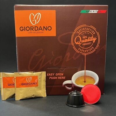 Coffee in 100 Dolce gusto Vigorosa compatible capsules
