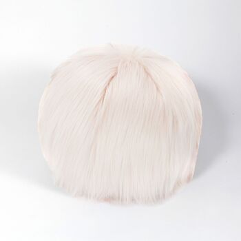 Snowball XL - Coussin rond en fausse fourrure - Made in France 12