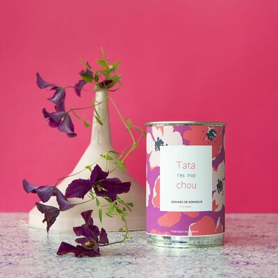 Kit de siembra “Tata, eres demasiado linda” fabricado en Francia
