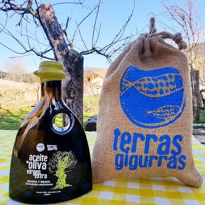 Aceite de Oliva Virgen Extra Terras Gigurras - Variedades autóctonas gallegas - Botellas 250ml