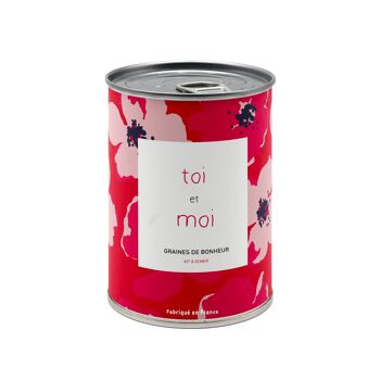 Kit à semer "Toi+Moi" fabriqué en France 3
