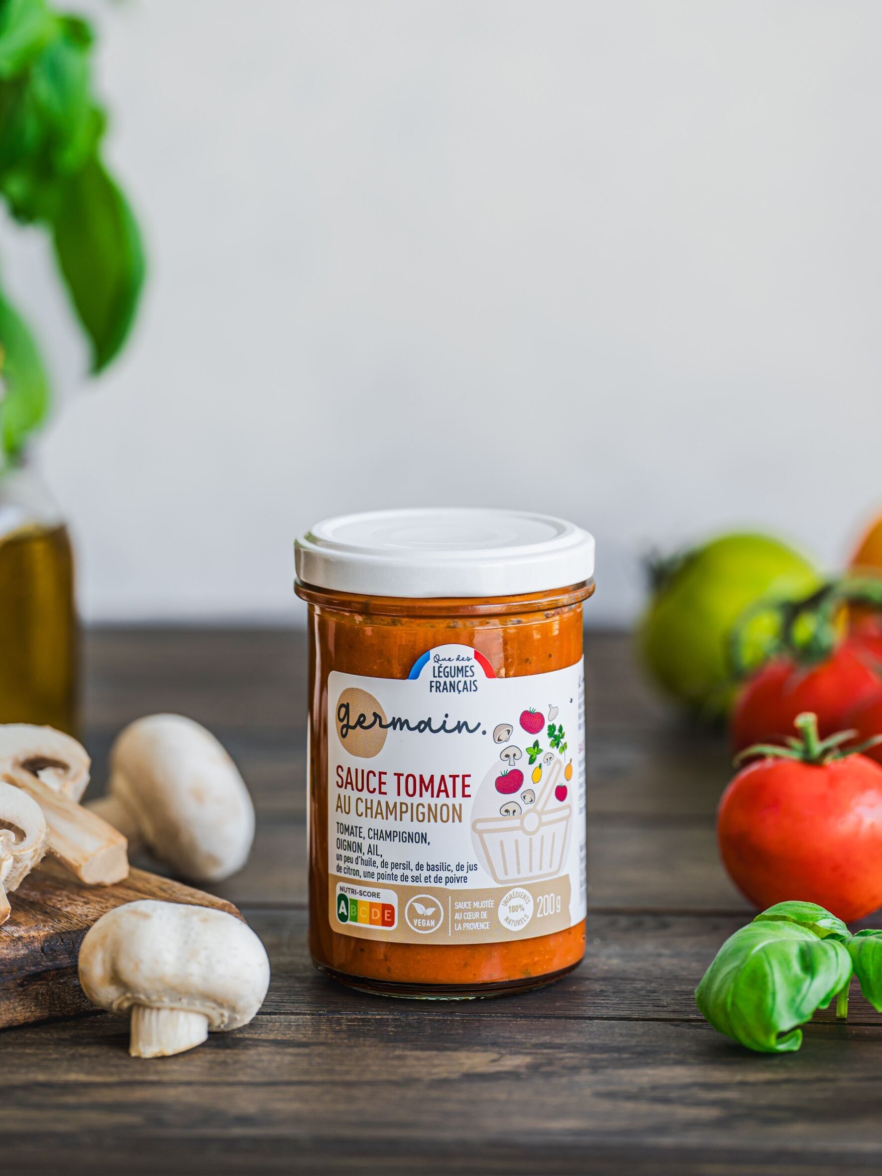 Sauce tomate champignon - 200g