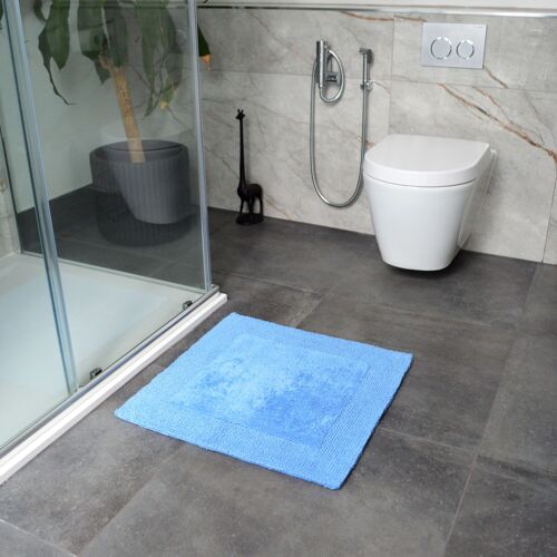 Elegance Reversible Heavyweight Shower Mat - 100% Cotton