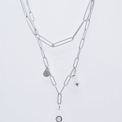 NECKLACE - BJ210024AR-BC