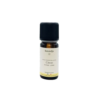 Aceite esencial de LIMÓN orgánico: Volumen - 10ml