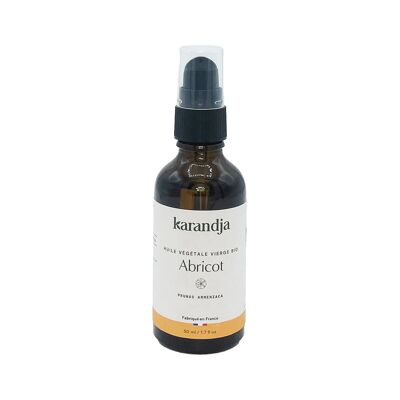 Olio vegetale di ALBICOCCA biologico (nucleo): Volume - 50 ml