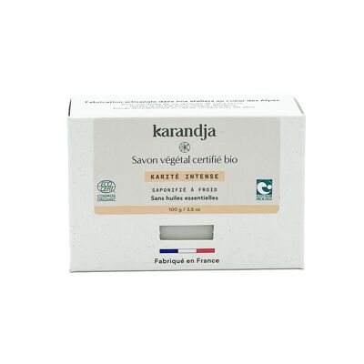 KARITE INTENSE certified organic vegetable soap: Volume - 100g