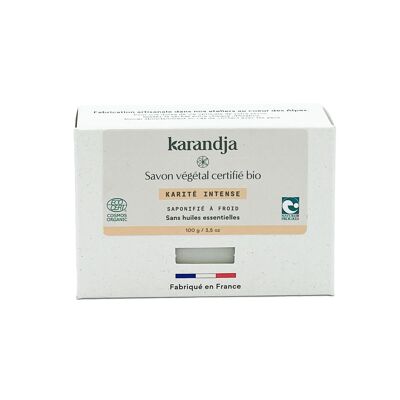 KARITE INTENSE zertifizierte Bio-Pflanzenseife: Volumen – 100 g