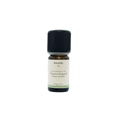 Olio essenziale di TIMO A THUJANOL biologico: Volume - 5 ml