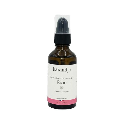 Huile végétale bio RICIN : Volume - 50ml