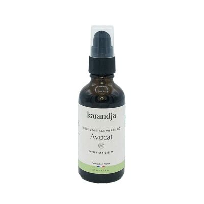 Huile végétale bio AVOCAT : Volume - 50ml