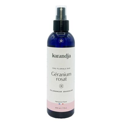 GERANIUM ROSAT acqua floreale biologica: Volume - 200 ml