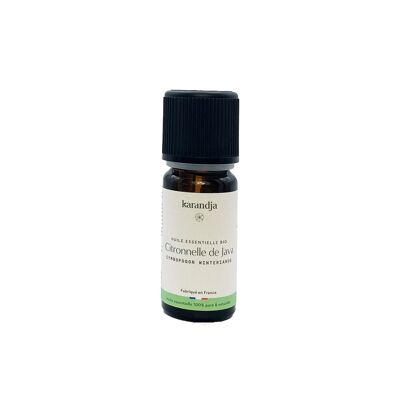 JAVA LEMONELLA organic essential oil: Volume - 10ml