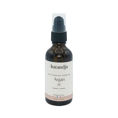 ARGAN organic vegetable oil: Volume - 50ml