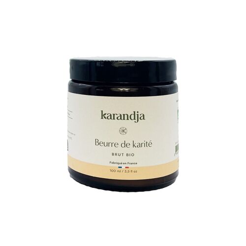 Beurre végétal bio KARITE : Volume - 100ml