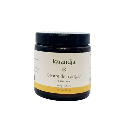 Beurre végétal bio MANGUE : Volume - 100ml