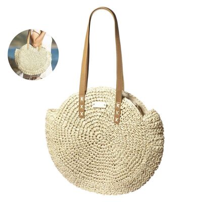 Braided Bamboo handbag
