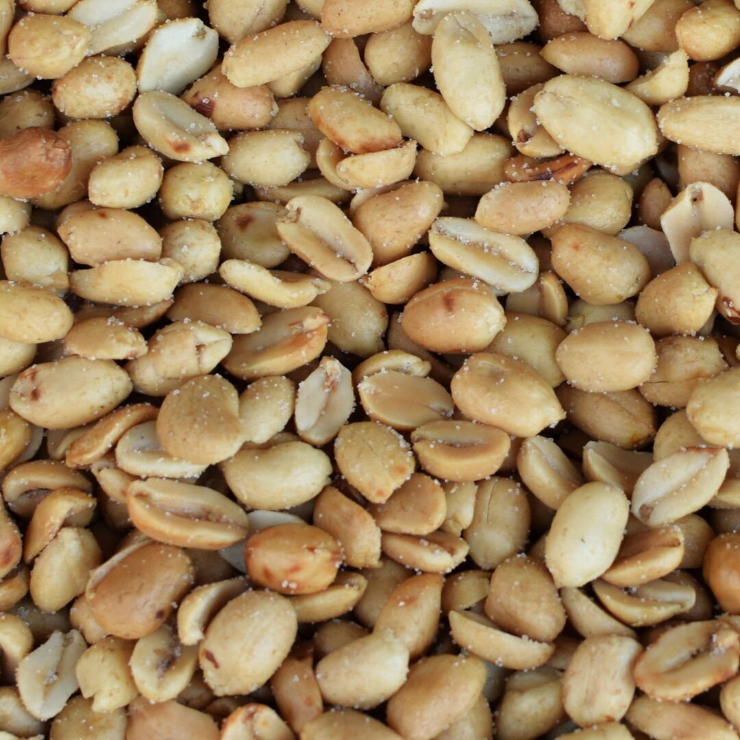 Gesalzene geröstete Erdnüsse
