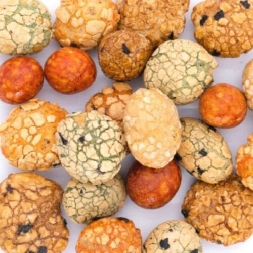 mélange rice crackers