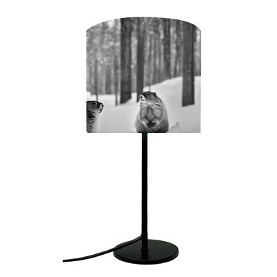 Lampe de Chevet Visuel Marmotte