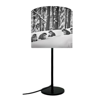 Marmotte Tribe Visual Bedside Lamp