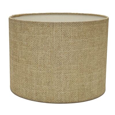 Beige Linen Effect Floor Lamp Shade