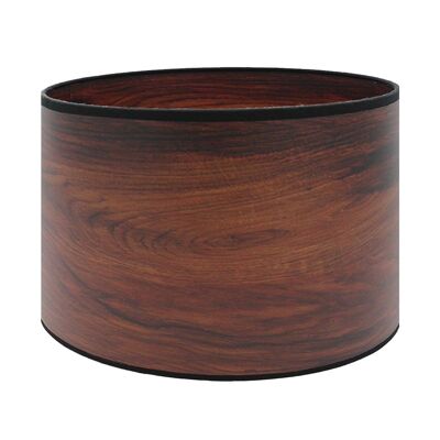 Abat-jour chevet effet bois Cocobolo