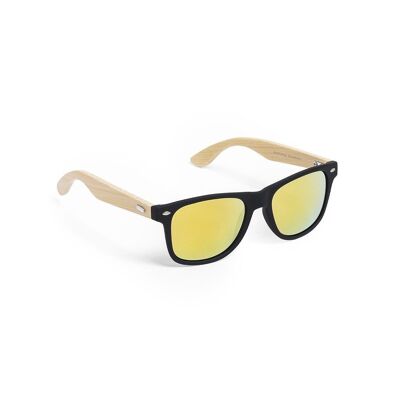 Mirrored Bamboo Sunglasses