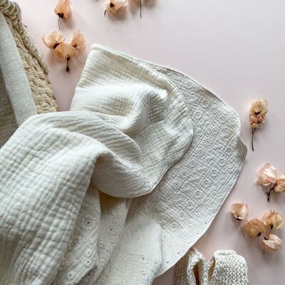 Sophie Baby blanket / ecru
