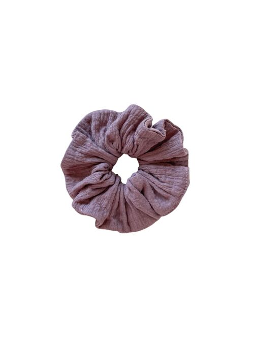 Scrunchie / crinkle muslin - violet