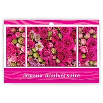 Eternel 1002 002 Joyeux Anniversaire x 10 cartes - Carte de vœux