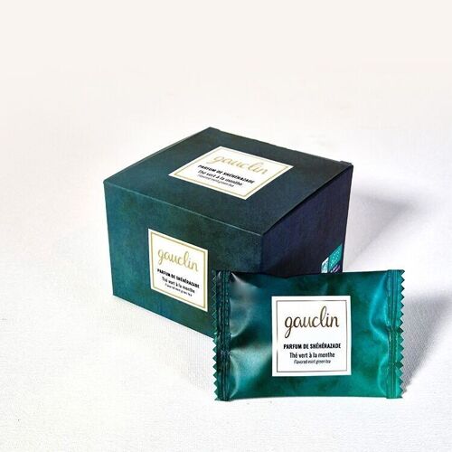 Sachets de thé vert à la menthe bio - Parfum de Shéhérazade